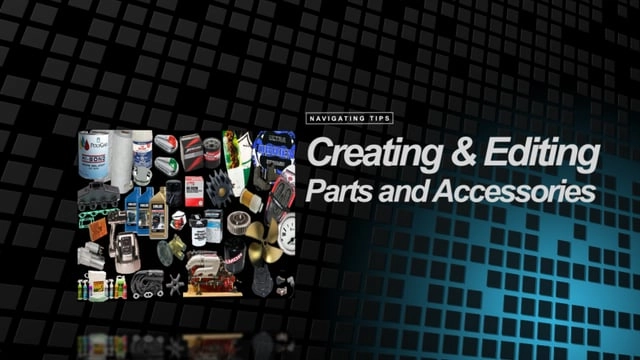 Creating editing parts