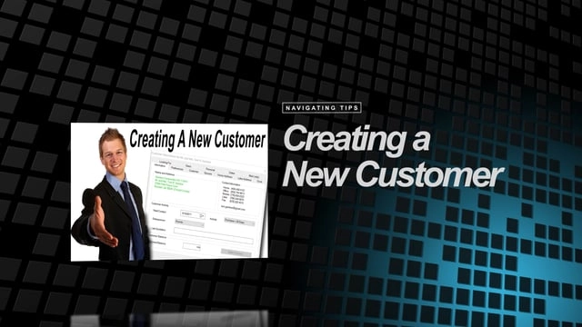 Creating new customer