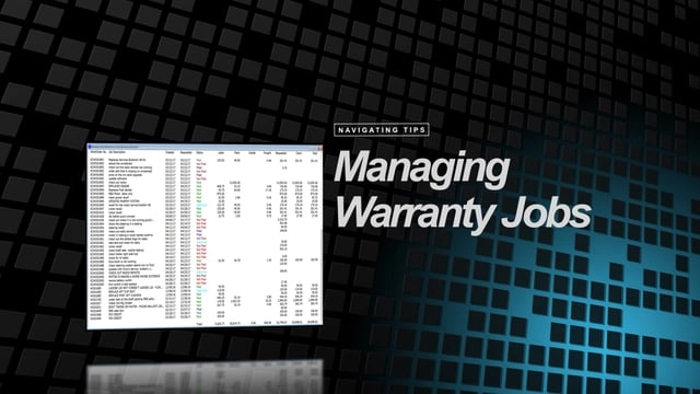 Managing warranty
