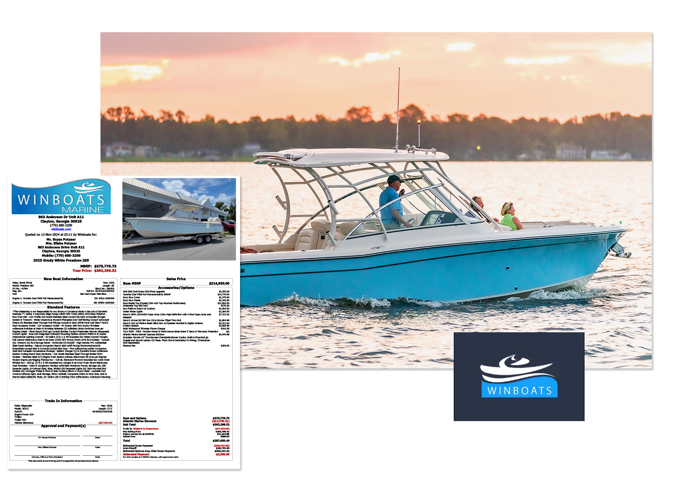 Winboats sales tools