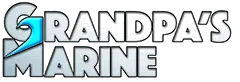 Grandpas marine boat dealership logo