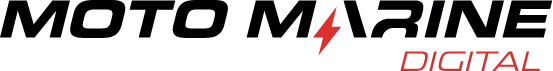 Moto marine digital logo