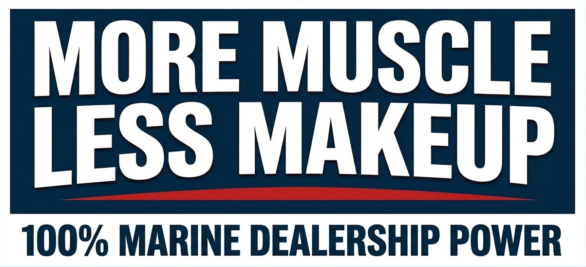 More muscle, less makeup winboats dms