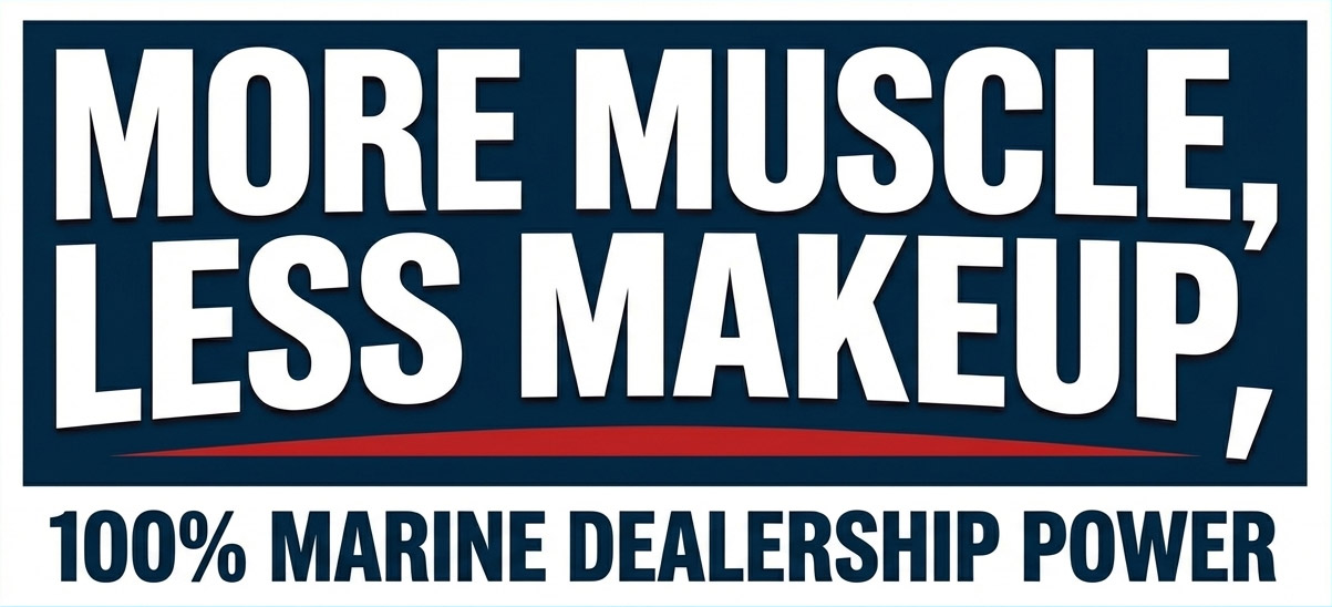 More muscle, less makeup winboats dms