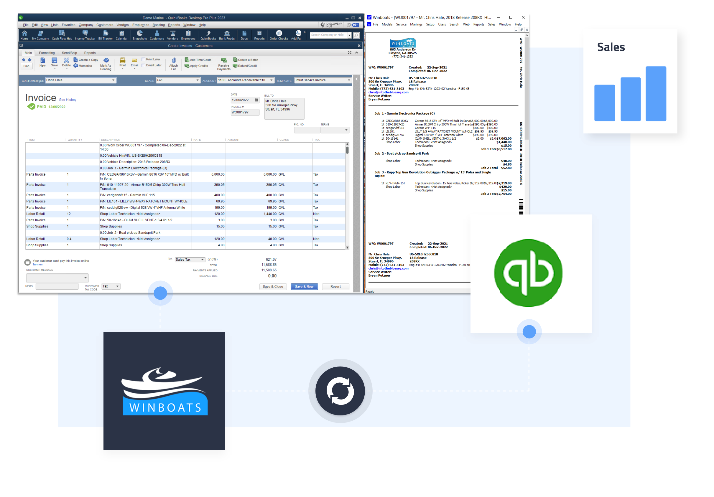 Winboats quickbooks integration | winboats. Com