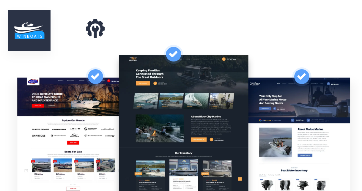 Winboats website integration